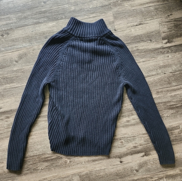 Y2K Abercrombie & Fitch Muscle Ribbed Sweater - Picture 2 of 3